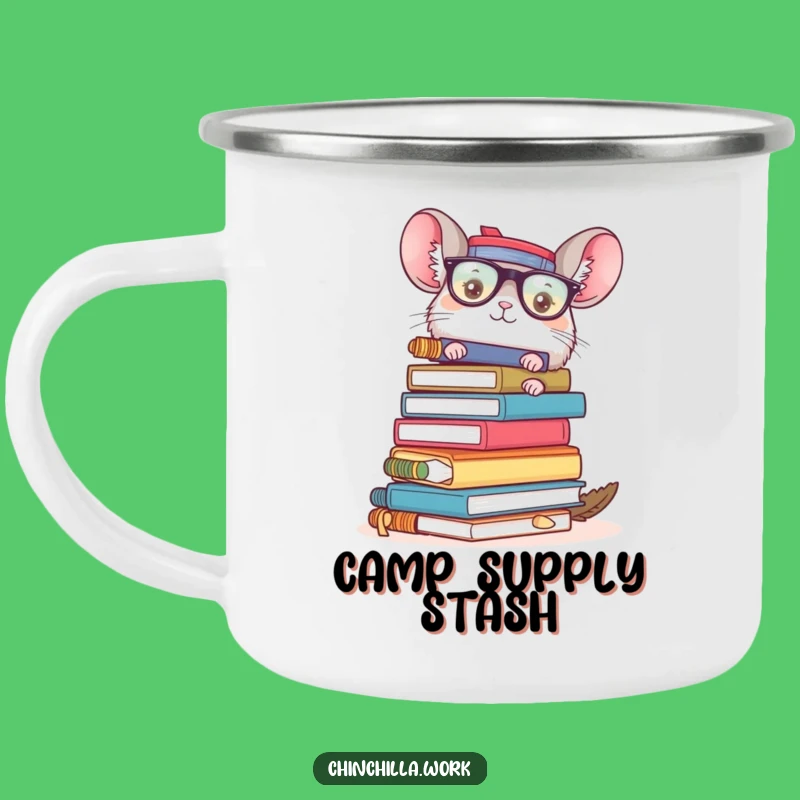 Funny Office Chaos Camping Mug - Trailside Survival and Humor