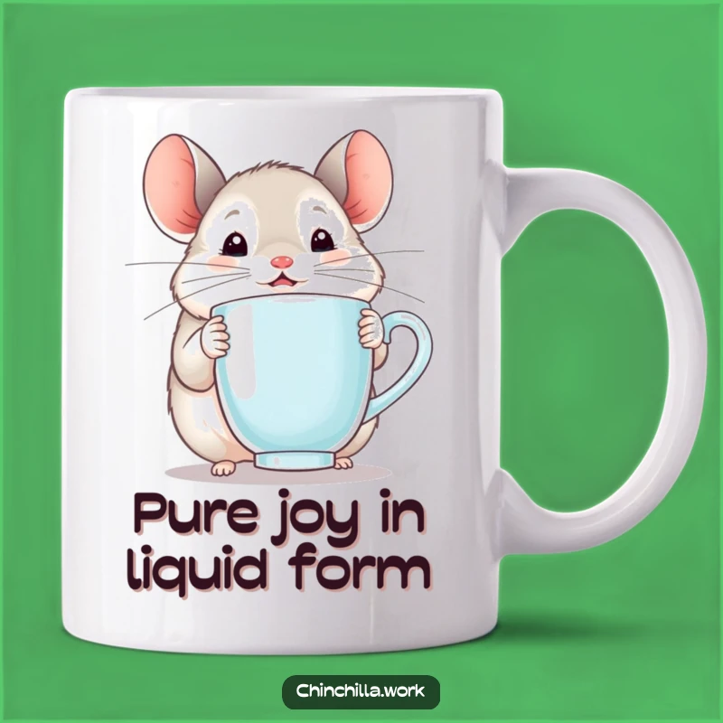 Funny Chinchilla Delight Mug - Perfect Cozy Gift For Animal Lovers