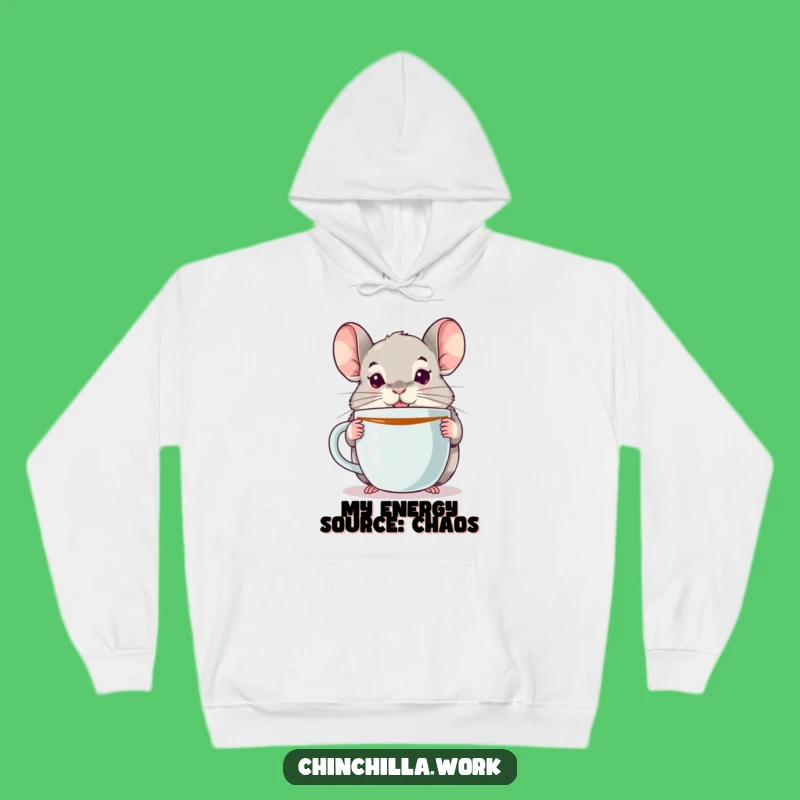 Cozy Funny Chinchilla Hoodie: Warm and Humorous Pet Lover Apparel