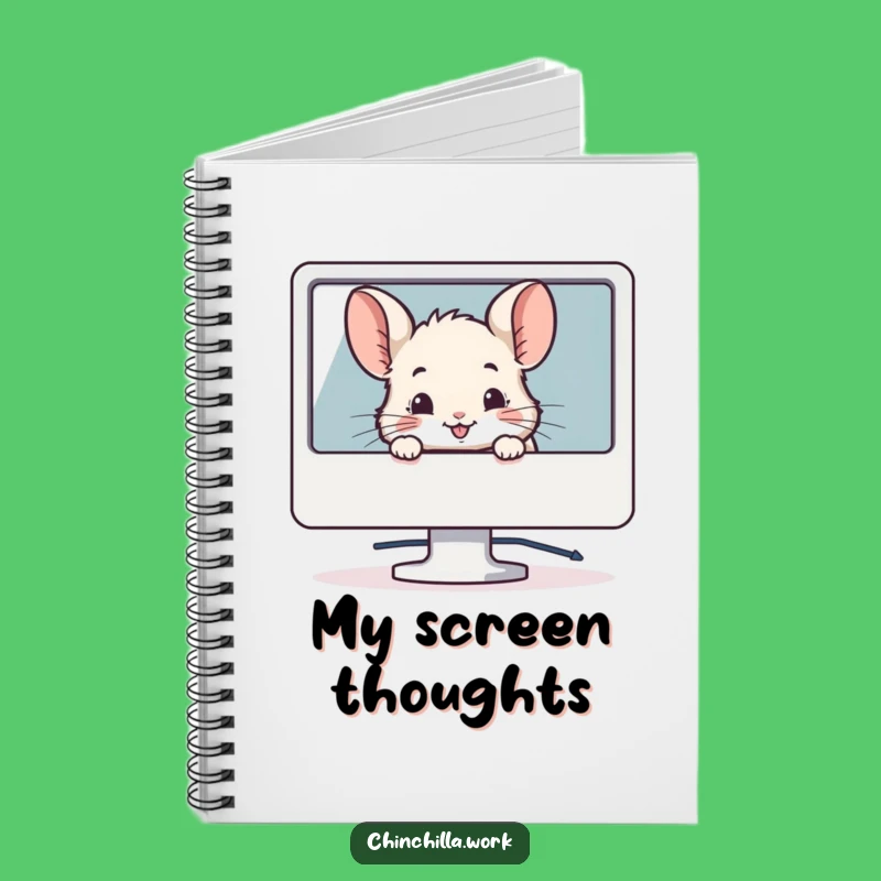 Funny Chinchilla Tech Journal - Perfect for Notes Gift